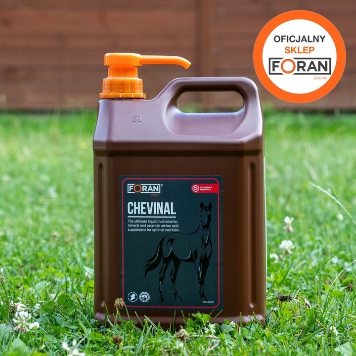 Suplement Foran Chevinal 5 litrów Witaminy dla koni