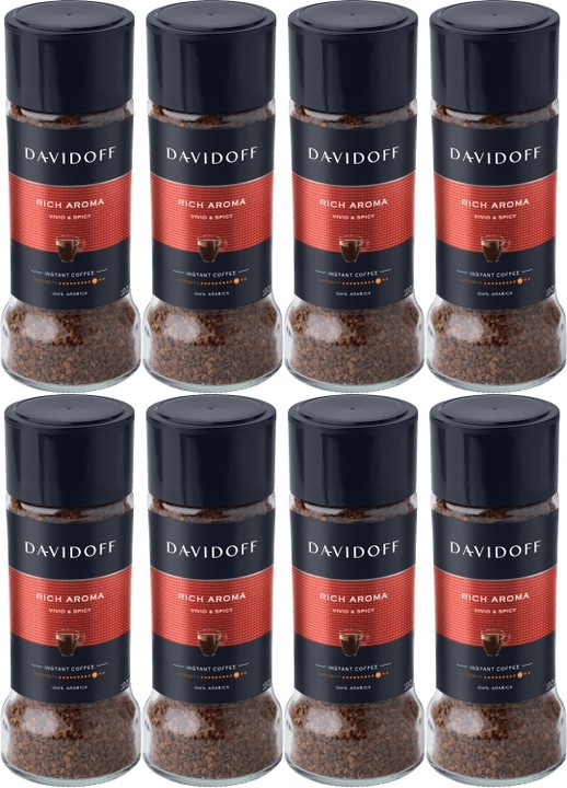 Davidoff Rich rozpuszczalna 100g x 8