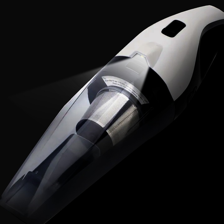 ODKURZACZ RĘCZNY SAMOCHODOWY BEZPRZEWODOWY DO SAMOCHODU PODWÓJNY FILTR