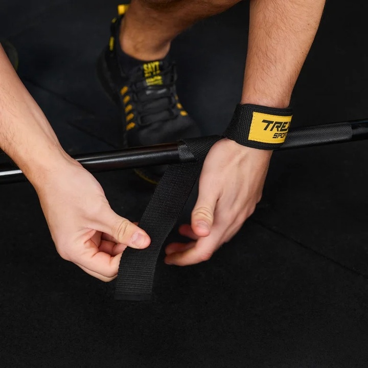 Zestaw 3w1 pianka osłona ochraniacz na sztangę gryf pasy zaciski Trex