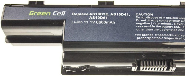Bateria do laptopa GREEN CELL AS10D31 6600 mAh