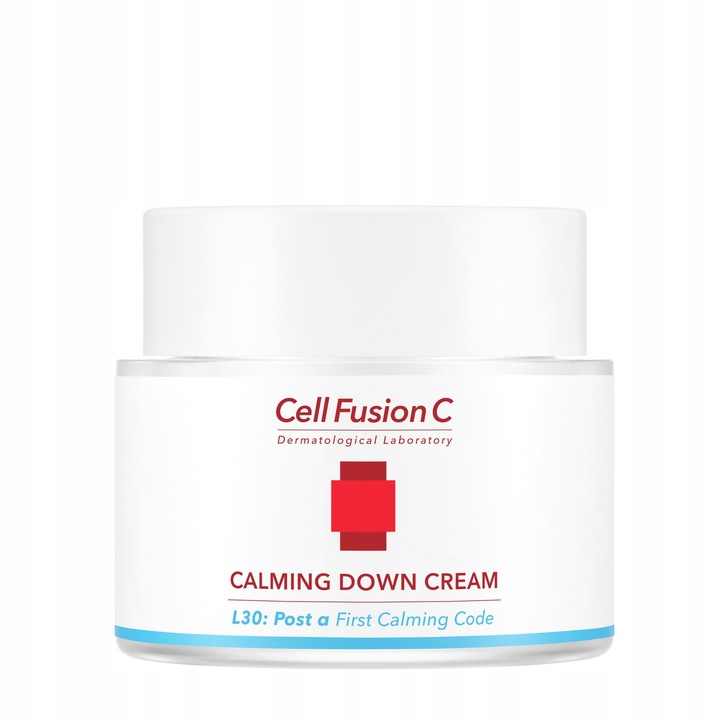 ORYGINALNY Cell Fusion C Calming Down Cream Łagodzący Krem do Twarzy -