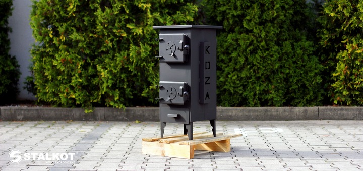 Piec koza piecyk szamotowy 13 cegieł 2mm ATEST EKO 6,5 kW EKOPROJEKT