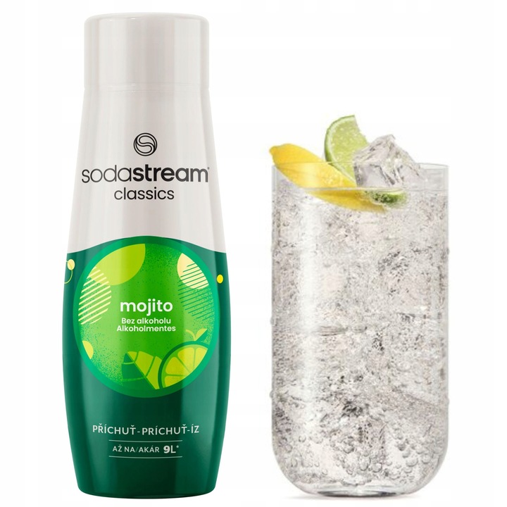 Sodastream MOJITO bezalkoholowy syrop koncentrat sok do saturatora 440 ml