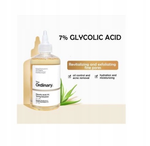 Ordinary Glycolic Acid 7% Tonik Peeling Glikolowy 240ml