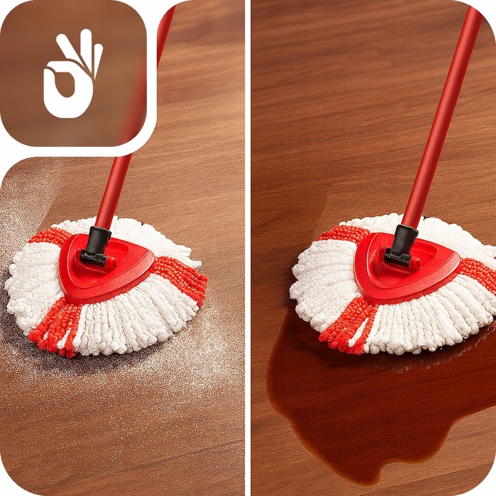 12x WKŁAD DO MOPA OBROTOWEGO MOP ZAMIENNIK VILEDA TURBO WKŁAD MEGA