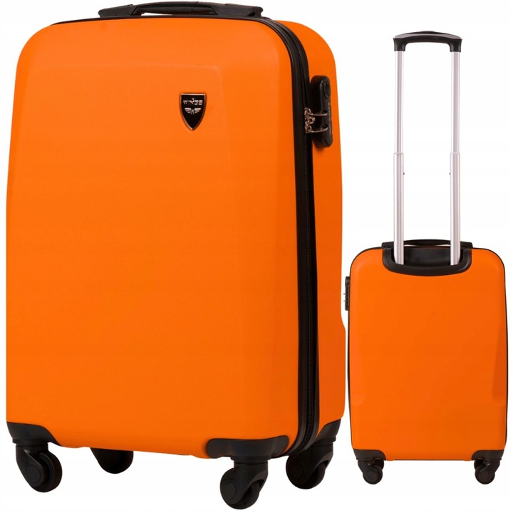 Walizka WINGS Podróżna mała Kabinowa torba Podręczna na Kółkach twarda ABS