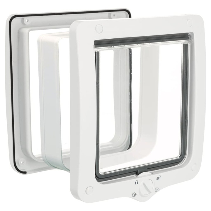 TRIXIE DRZWICZKI WAHADŁOWE 4-WAY Z TUNELEM XL