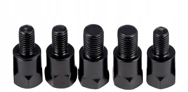 2 X UCHWYT MOCOWANIE LUSTERKA OBEJMA M10 M8 REDUKCJE SKUTERA MOTOCYKLA QUAD