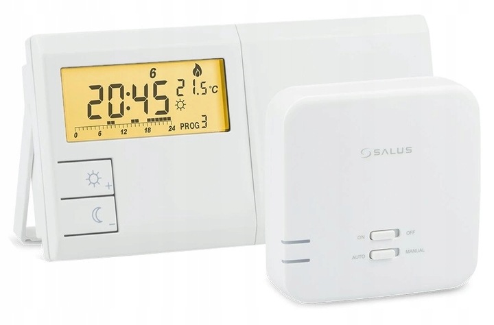 STEROWNIK BEZPRZEWODOWY SALUS 091flrfv2 Pokojowy pieca termostat regulator