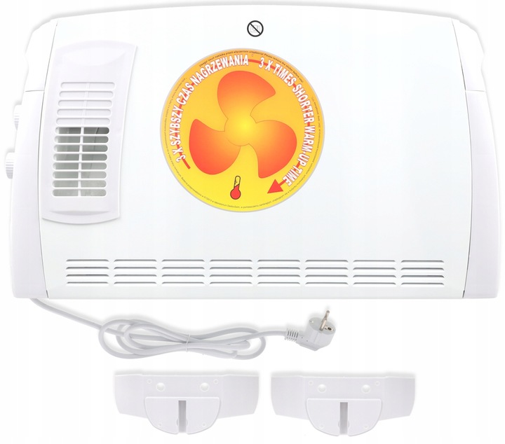 Grzejnik elektryczny Konwektorowy Energooszczędny 2000W DESCON Mocny Nawiew