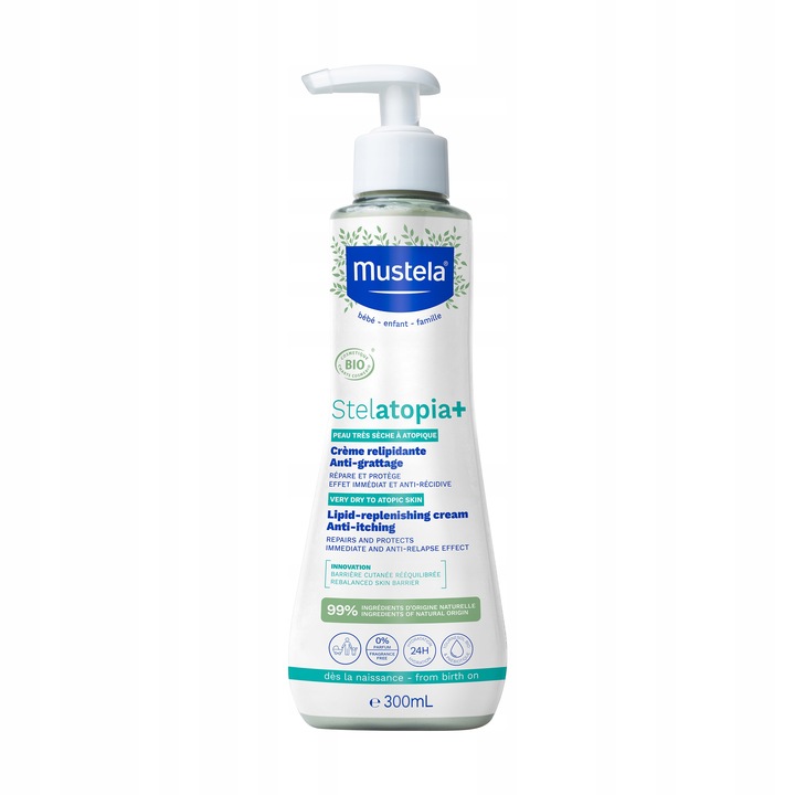 MUSTELA STELATOPIA+ KREM UZUPEŁNIAJĄCY LIPIDY 300 ml
