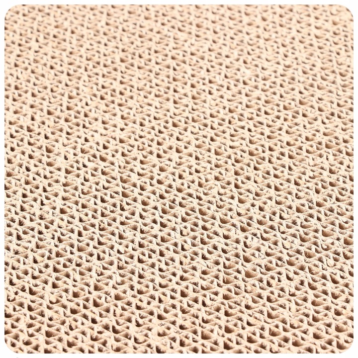 DRAPAK TEKTUROWY DLA KOTA DUŻY DOMEK KARTONOWY LEGOWISKO Z ZABAWKĄ