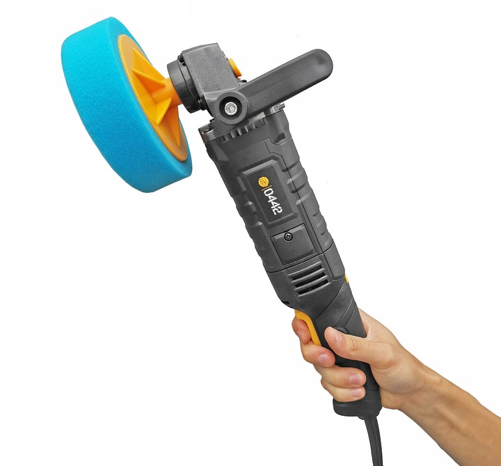 POLERKA SAMOCHODOWA SZLIFIERKA Z REGULACJĄ OBROTÓW + ZESTAW GĄBEK + FILC