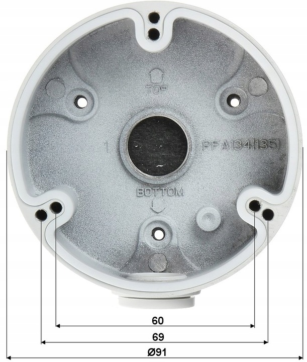 Puszka montażowa adapter kamery Dahua PFA134
