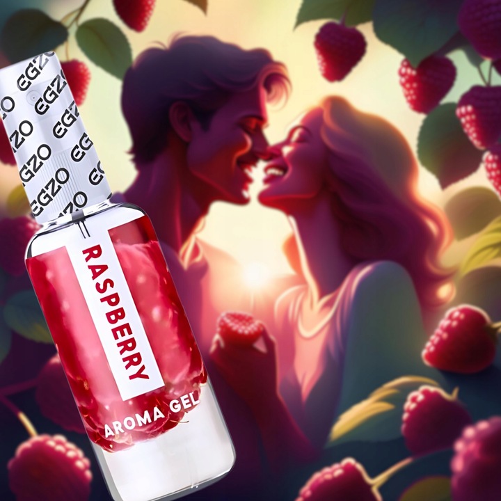 ŻEL DO SEKSU ORALNEGO DLA PAR jadalny malinowy 50 ml wodny SŁODKI