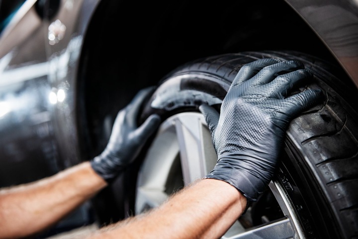 Rękawice Nitrylowe Mercator GOGRIP BLACK Czarne a50 XL