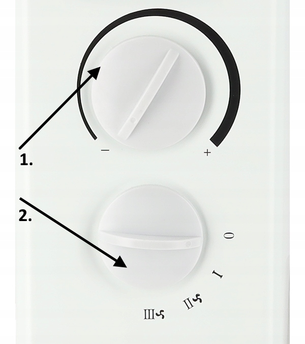 Grzejnik elektryczny Konwektorowy 2000W Energooszczędny Nawiew Termostat