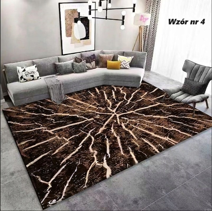 DYWAN DO SALONU 100x150 CM NOWOCZESNE WZORY ANTYPOŚLIZGOWY LOFT XL!!