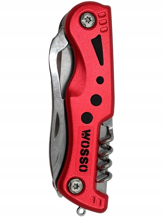 NÓŻ MULTITOOL SCYZORYK z LATARKA LED WIELOFUNKCYJNY 12w1 NOŻYK SKŁADANY PRO