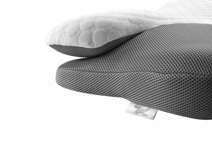 PODUSZKA ORTOPEDYCZNA Z WGŁĘBIENIEM DO SPANIA NA BOKU PROFILOWANA DUŻA