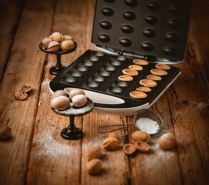 Opiekacz Do Orzeszków Ciastka AGD Drobne Do Kuchni Forma 24 Sztuk