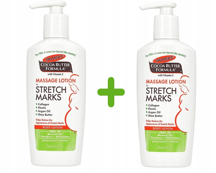 PALMERS STRETCH MARKS balsam zestaw 2x250ml