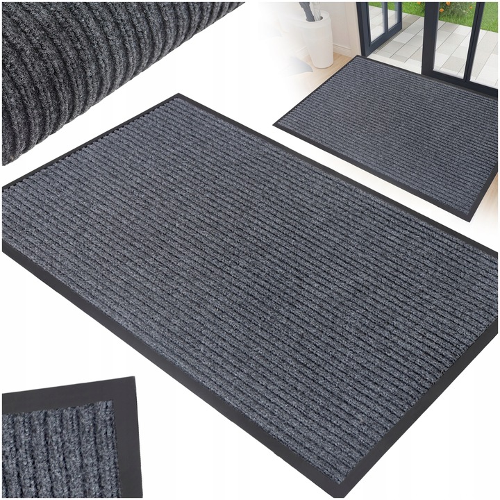 WYCIERACZKA POD DRZWI ZEWNĘTRZNA WEJŚCIOWA 120x180 DUŻA MATA DO BUTÓW