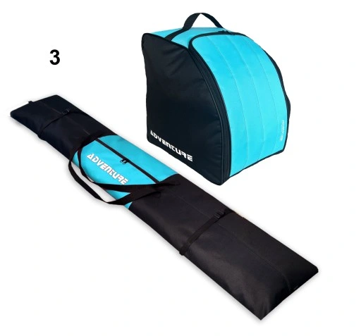 Pokrowiec 180cm na Narty + Buty + Kask ZESTAW KOMPLET 8 kolorów