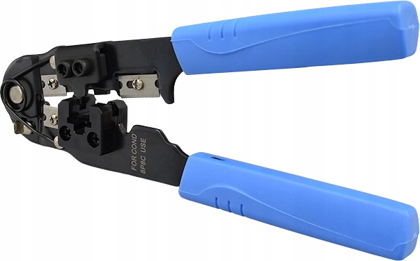 ZACISKARKA DO WTYCZEK WTYKÓW RJ45 RJ-45 ZACISKACZ