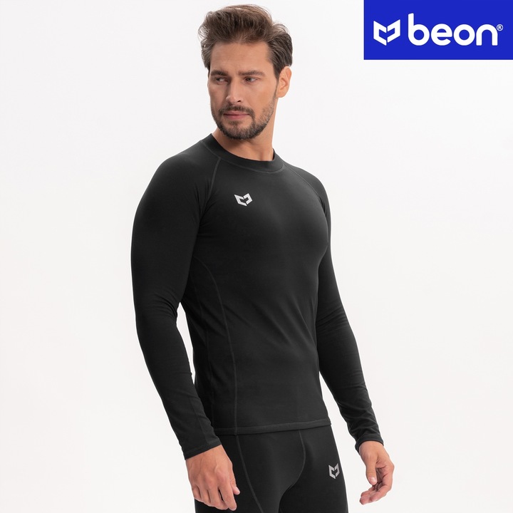 KOSZULKA TERMOAKTYWNA MĘSKA TERMICZNA DŁUGI RĘKAW BLUZKA SZYBKOSCHNĄCA M