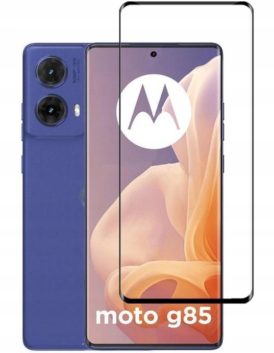 PROFILOWANE SZKŁO 3D NA CAŁY WYŚWIETLACZ DO MOTOROLA MOTO G85 5G