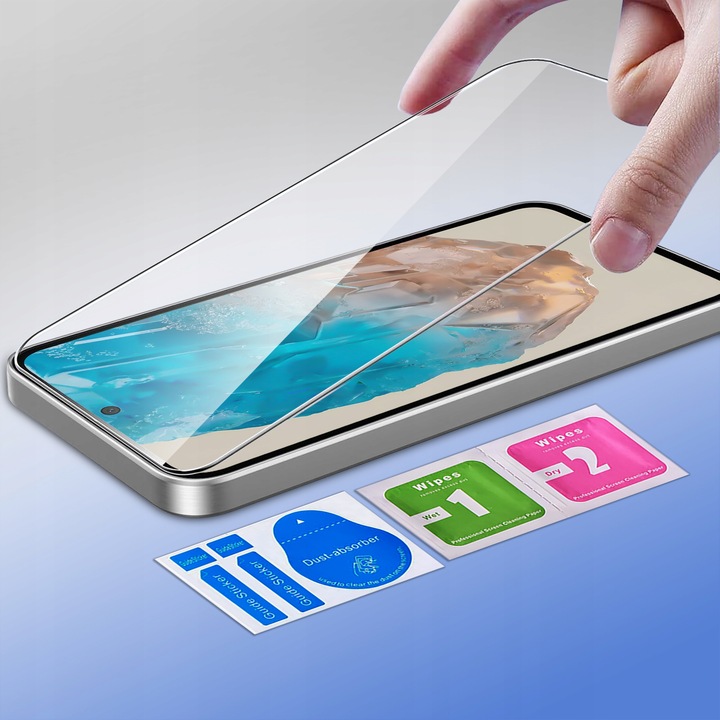 Etui z klapką do Samsung Galaxy M35 5G Zamykane Czarne Futerał +Szkło 9H