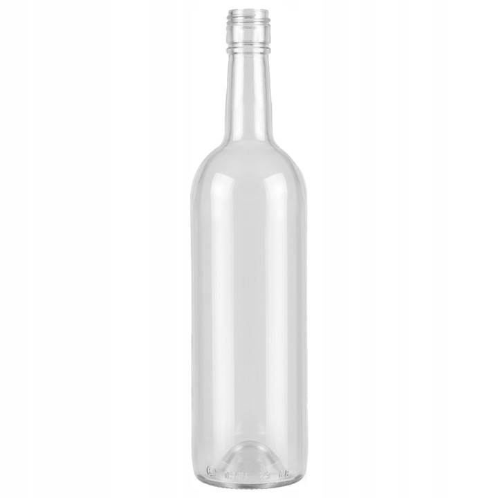 10X Butelki DO WINA 750ml BEZBARWNA butelka na wino 0,75l z zakrętką