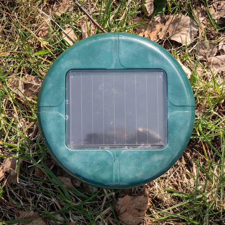 2X ODSTRASZACZ SOLARNY SILNY NA KRETY SZCZURY GRYZONIE KUNY DŹWIĘK