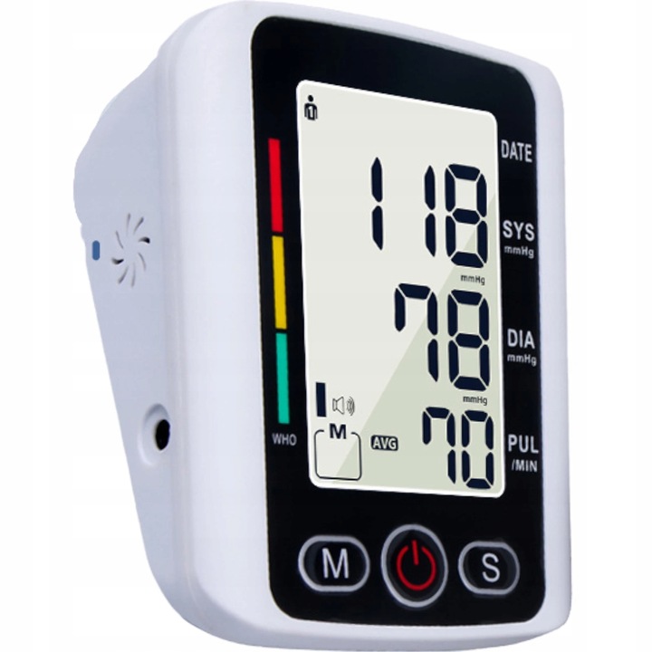 CIŚNIENIOMIERZ NARAMIENNY ELEKTRONICZNY DUŻY WYŚWIETLACZ LED 22-32CM