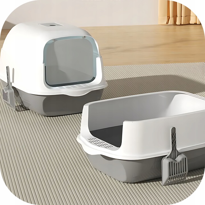 Kuweta Dla Kota Duża Zamykana Z Filtrem Kryta Na Żwierek XXL + ŁOPATKA