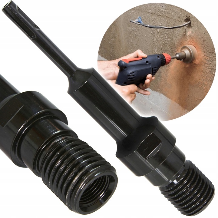 ADAPTER PRZEJŚCIÓWKA PRZEDŁUŻKA SDS PLUS 1.1/4 WIERTŁO KORONOWE