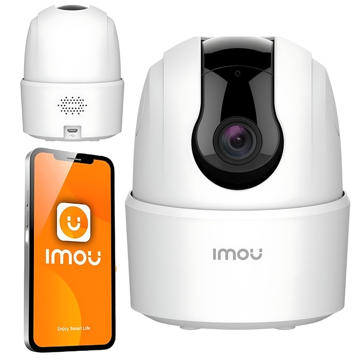 Imou Obrotowa Kamera Ip Wewnętrzna Ranger 2c 5mp Monitoring Wi-fi Microsd