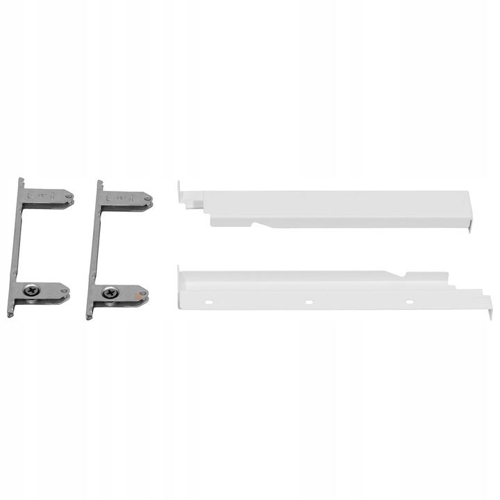 SZUFLADA GTV AXIS PRO 400C1 WYSOKA L400 H167 BIAŁA CICHY DOMYK WYSUW