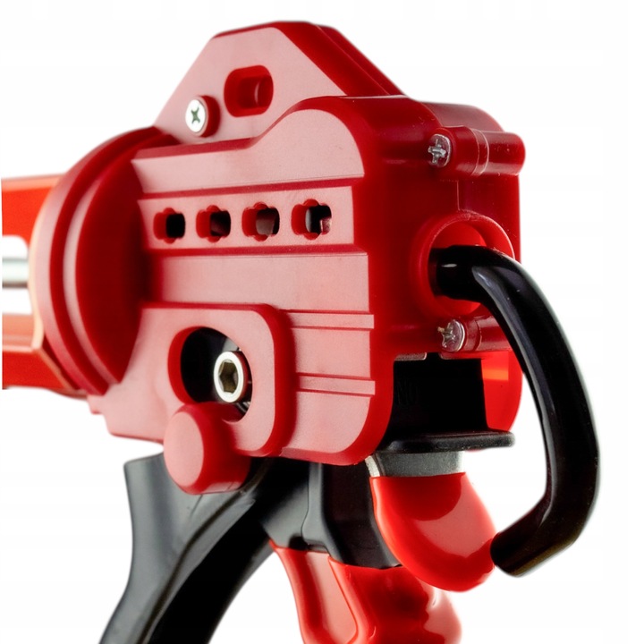 PISTOLET do silikonów klejów kartuszy gęstych wyciskacz Anti-Drip 360°