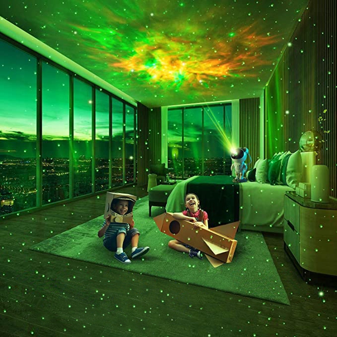 Projektor rzutnik galaktyki LED Astronauta XO