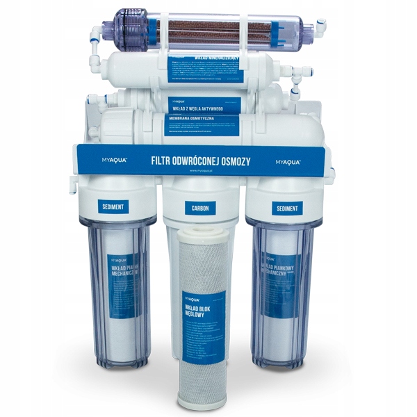 Filtr do wody odwrócona osmoza RO7+ JONIZATOR WODY