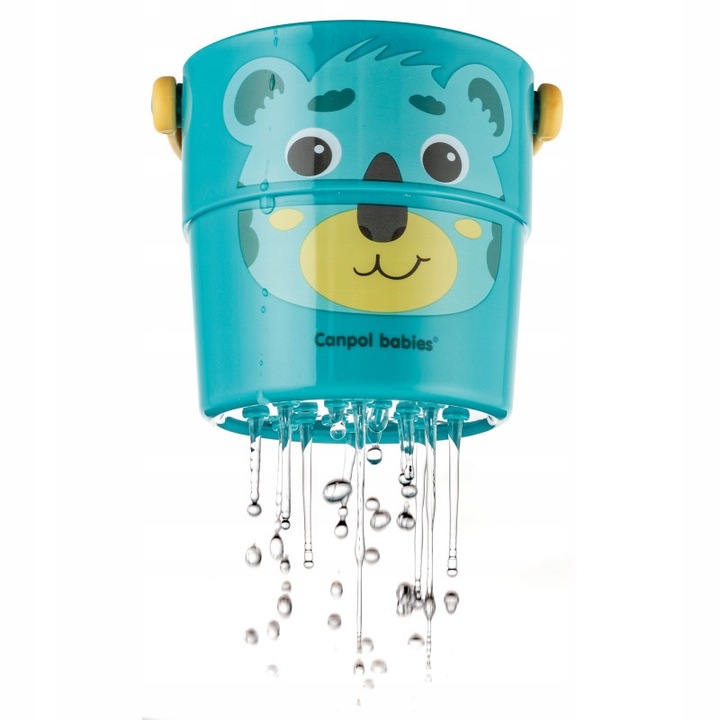 CANPOL kubeczki wiaderka PRZELEWAJKI DO WODY WANNY i KĄPIELI 3 szt 56/000
