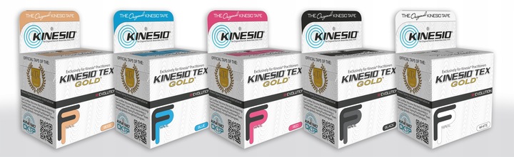 oryginalne taśmy KINESIO TEX GOLD FP KINESIOTAPING