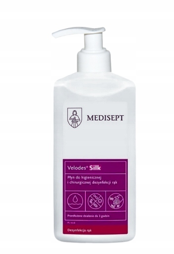 VELODES SILK 500ml Płyn Dezynfekcja Rąk