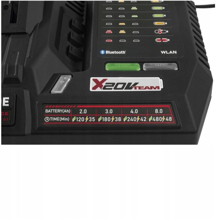 PARKSIDE PERFORMANCE Ładowarka akumulatorowa Smart 300W 12A 20V PLGS 2012