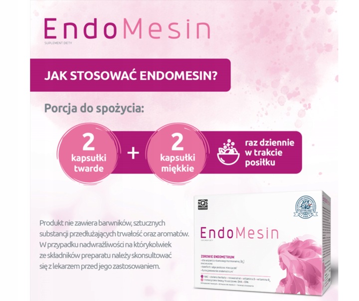 Endomesin dla zdrowia endometerium