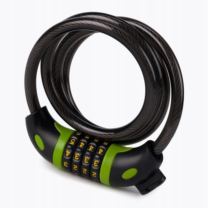 Zapięcie rowerowe GERDA Combo Flex 1200/10C czarne 1.0 x 120 cm