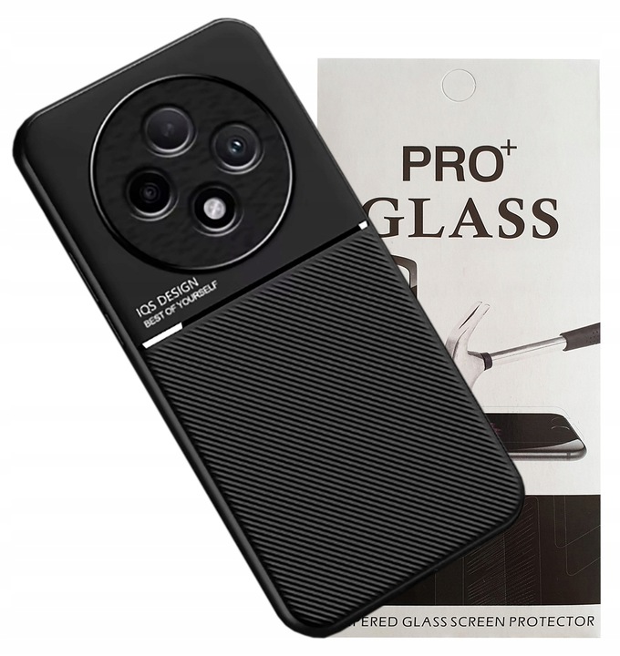 Etui Case Business Do OPPO RENO 12F 5G / 12FS / 12FS 5G Szkło Hartowane 9H